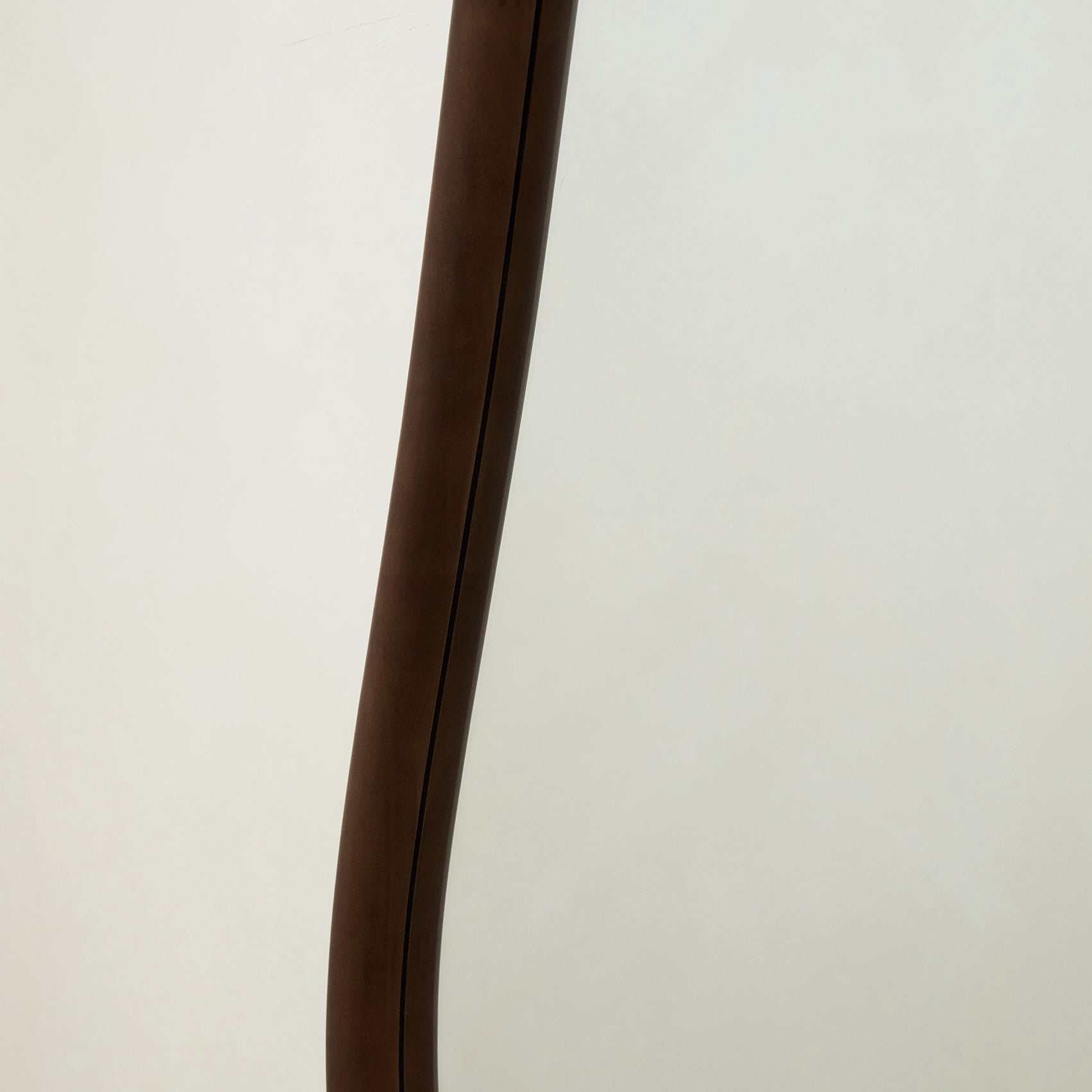 Aaliyah - Dark Wood Irregular Wall Mirror 150cm x 75cm