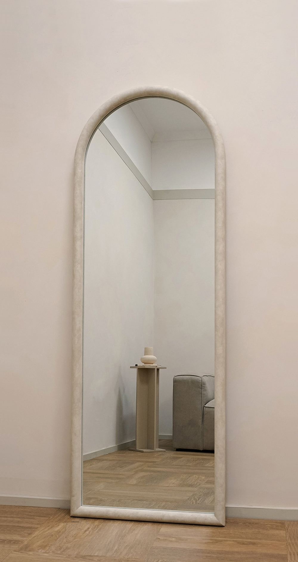 Contemporary Rectangle Wall Mirror Sicily Style