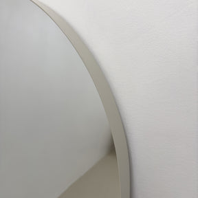 Arcus - Full Length Arched Ecru Large Metal Mirror 170cm x 80cm