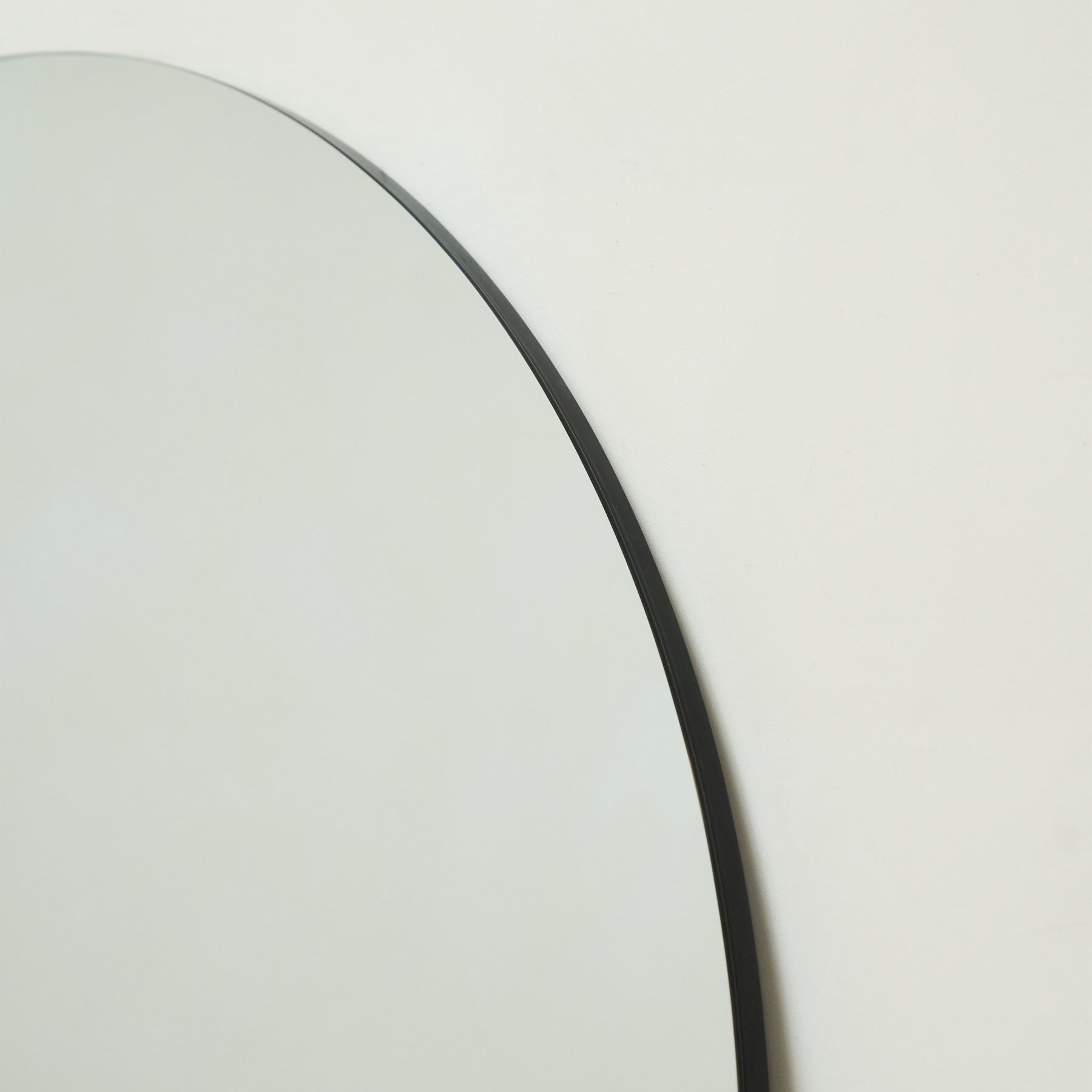 Edge - Large Frameless Arched Modern Mirror 120cm x 90cm