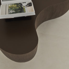 Leonardo - Minimal Mocha Shaped Coffee Table Large