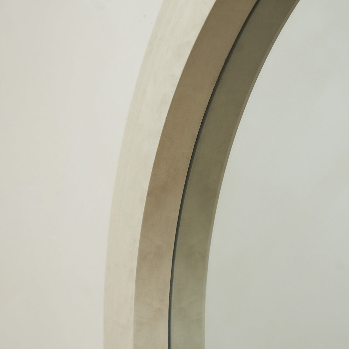 Luciana - Full Length Arched Concrete Mirror 180cm x 80cm