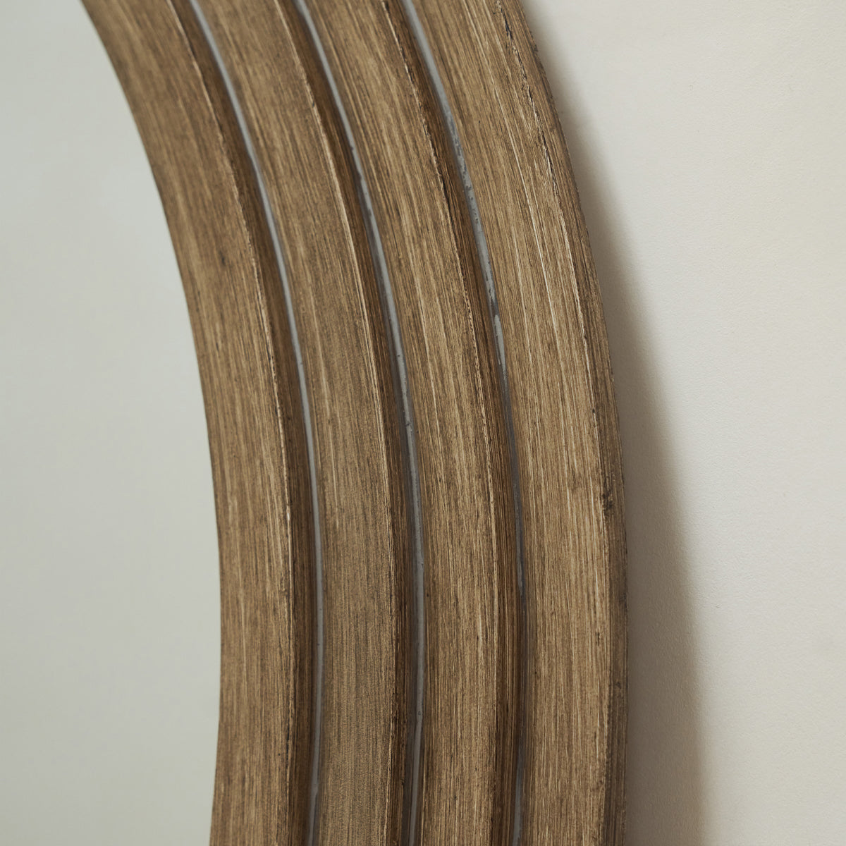 Luciana - Full Length Arched Washed Wood Mirror 180cm x 80cm