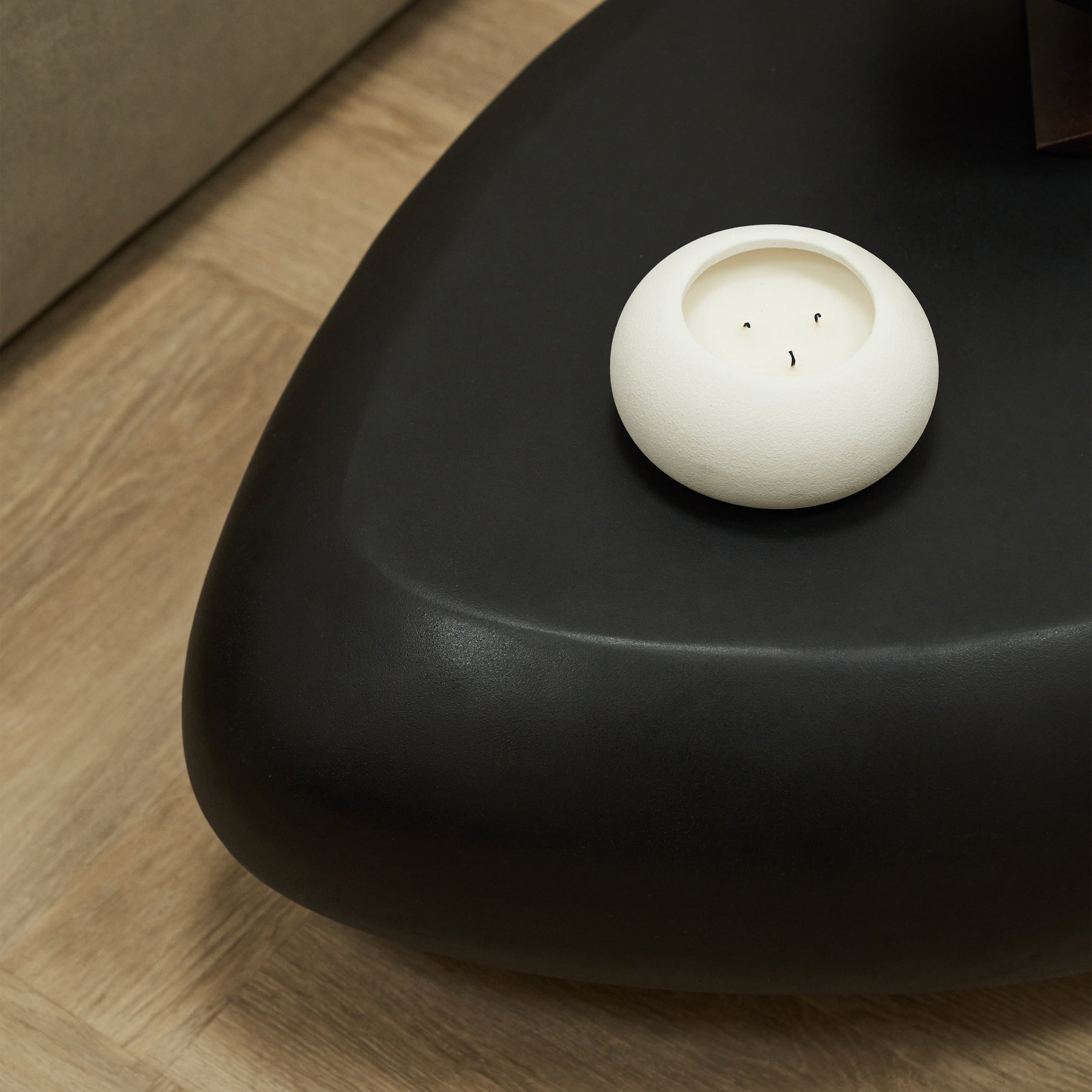 Zola - Minimal Onyx Pebble Coffee Table Extra Large