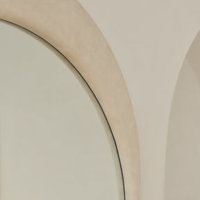 Lingotto - Extra Large Full Length Concrete Arched Mirror 190cm x 90cm