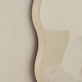 Isadora - Large Full Length Concrete Wave Mirror 176cm x 80cm