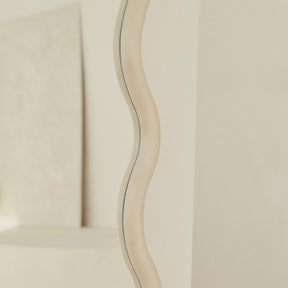 Isadora - Large Full Length Concrete Wave Mirror 176cm x 80cm