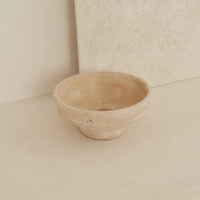 Toledo - Large Sand Textured Terracotta Bowl