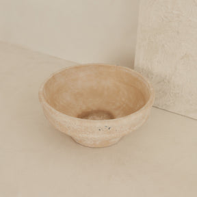 Toledo - Large Sand Textured Terracotta Bowl