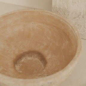 Toledo - Large Sand Textured Terracotta Bowl