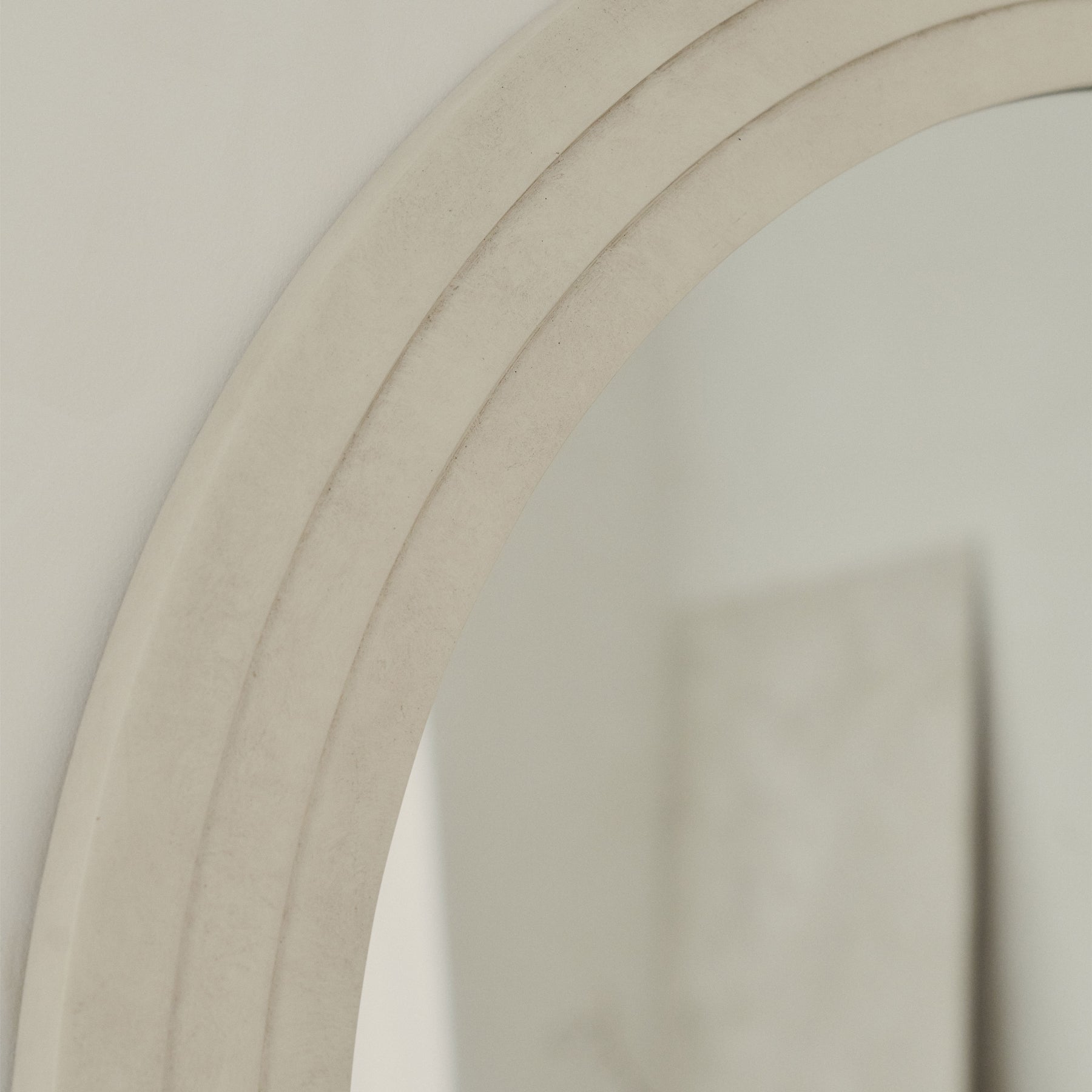 Luciano - Large Full Length Arched Concrete Mirror 180cm x 90cm