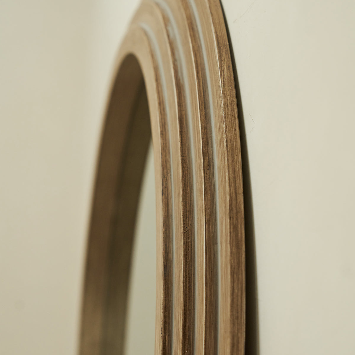 Luciana - Full Length Arched Washed Wood Mirror 200cm x 104cm