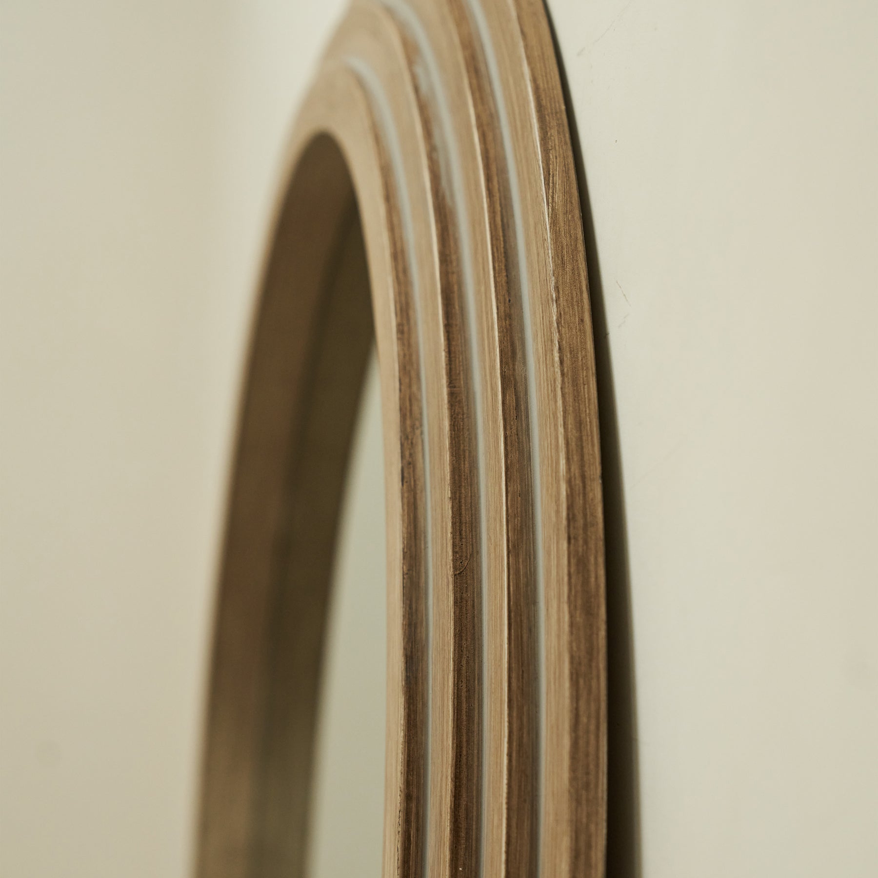 Luciana - Full Length Arched Washed Wood Mirror 200cm x 104cm